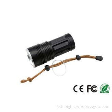 Super Bright Waterproof LED Flashlight IP65 , 2270 lm Cree
